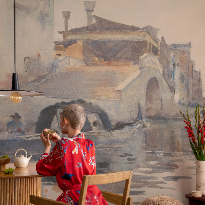 Samolepilna fototapeta za spalnico Beneška harmonija