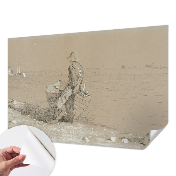 Otroška fototapeta z nostalgičnim prizorom
