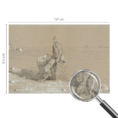 Otroška fototapeta z nostalgičnim prizorom