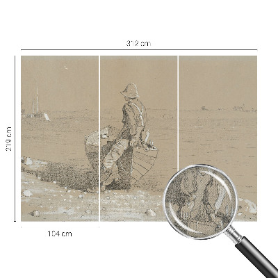 Otroška fototapeta Nostalgični prizor