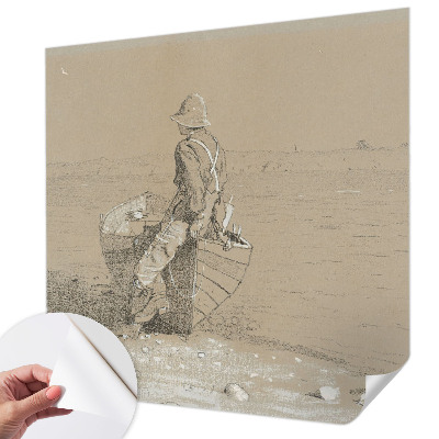 Otroška fototapeta z nostalgičnim prizorom