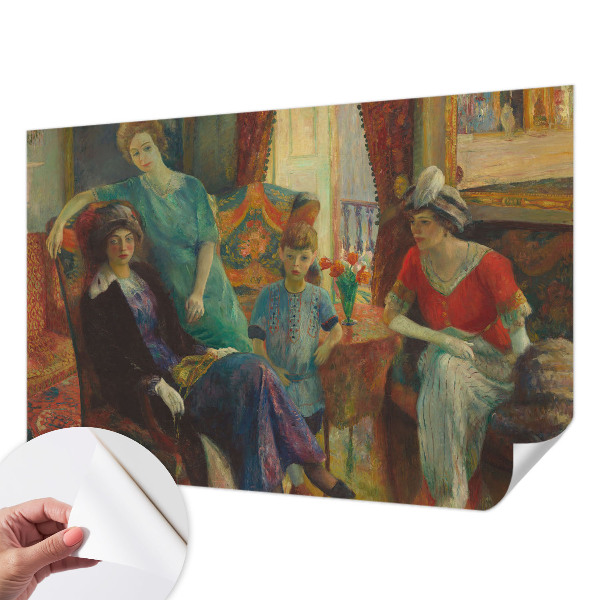 Samolepilna fototapeta za dnevno sobo Klasična eleganca