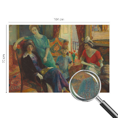 Samolepilna fototapeta za dnevno sobo Klasična eleganca