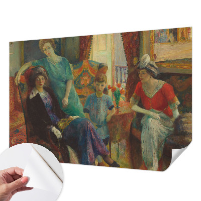 Samolepilna fototapeta za dnevno sobo Klasična eleganca