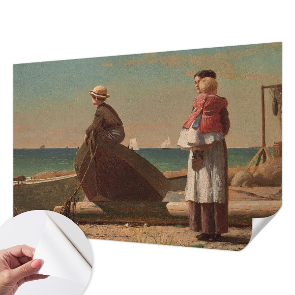 3D fototapeta z obmorskim prizorom