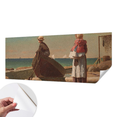 3D fototapeta z obmorskim prizorom
