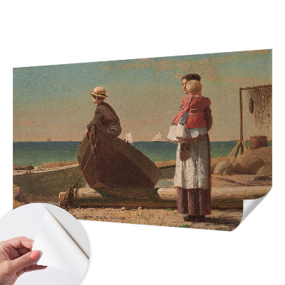 3D fototapeta z obmorskim prizorom
