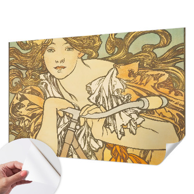 Samolepilna fototapeta za spalnico z motivom pomladne elegance