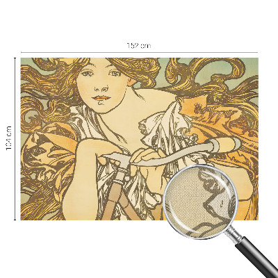 Samolepilna fototapeta za spalnico z motivom pomladne elegance