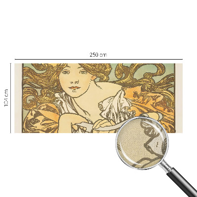 Samolepilna fototapeta za spalnico z motivom pomladne elegance