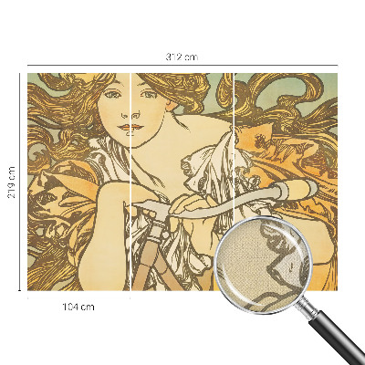 Samolepilna fototapeta za spalnico z motivom pomladne elegance