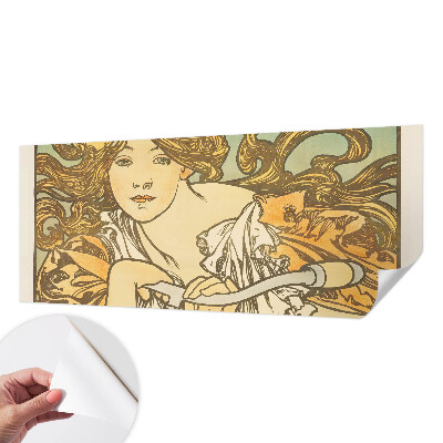 Samolepilna fototapeta za spalnico z motivom pomladne elegance