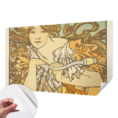 Samolepilna fototapeta za spalnico z motivom pomladne elegance