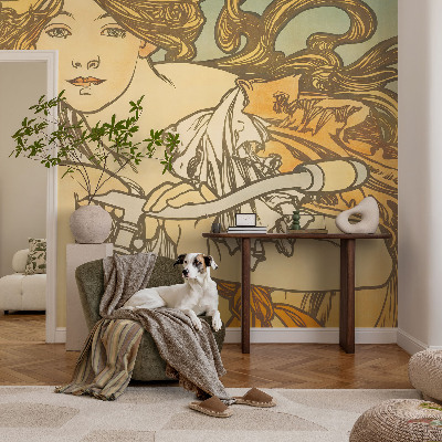 Samolepilna fototapeta za spalnico Pomladna eleganca