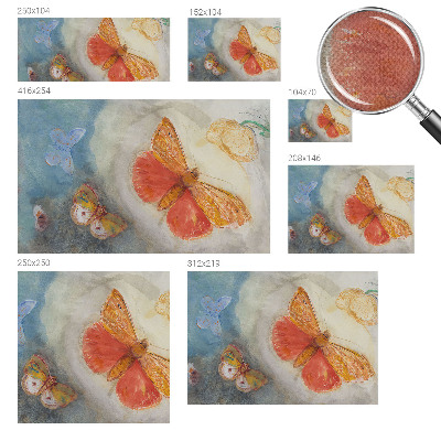 Fototapeta za otroško sobo Barviti metulji