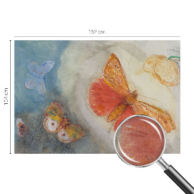 Fototapeta za otroško sobo Barviti metulji