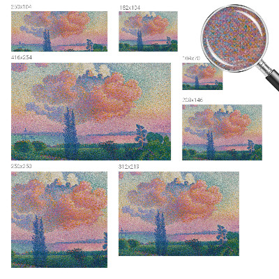 Samolepilna fototapeta Barvita pokrajina