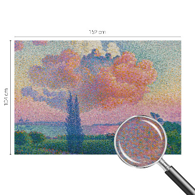 Samolepilna fototapeta z barvito pokrajino