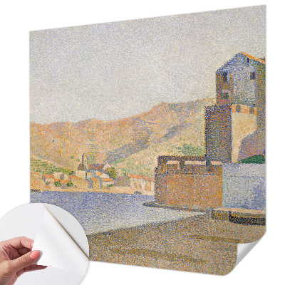 Samolepilna fototapeta za spalnico z motivom poletnega zatočišča