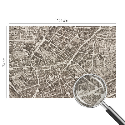 Fototapeta za otroško sobo Mestni labirint