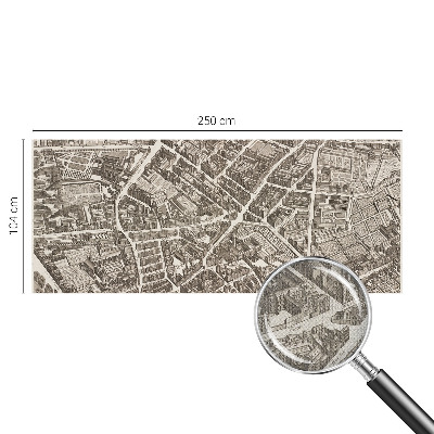 Fototapeta za otroško sobo Mestni labirint