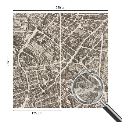 Fototapeta za otroško sobo Mestni labirint