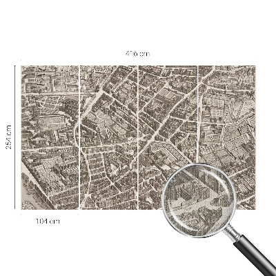 Fototapeta za otroško sobo Mestni labirint