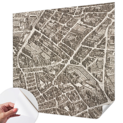 Fototapeta za otroško sobo Mestni labirint