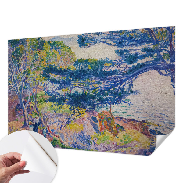 Samolepilna fototapeta z motivom impresionistične pokrajine
