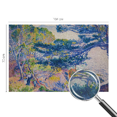 Samolepilna fototapeta z motivom impresionistične pokrajine
