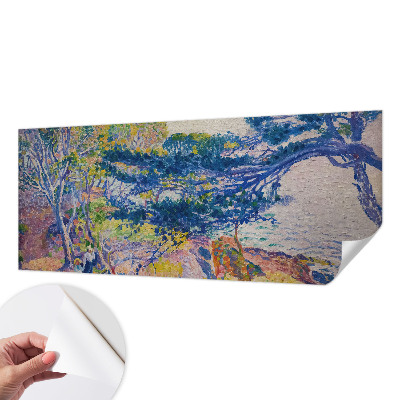 Samolepilna fototapeta z motivom impresionistične pokrajine