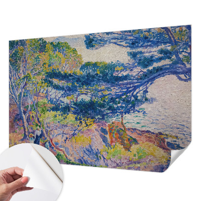 Samolepilna fototapeta z motivom impresionistične pokrajine