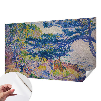 Samolepilna fototapeta z motivom impresionistične pokrajine