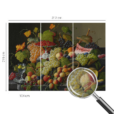 Samolepilna fototapeta za spalnico Sestava sadja