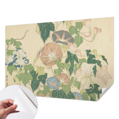 3D fototapeta s cvetličnim motivom v eleganten dizajn