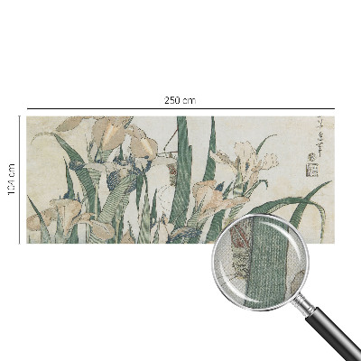 Fototapeta za otroško sobo Nežne perunike