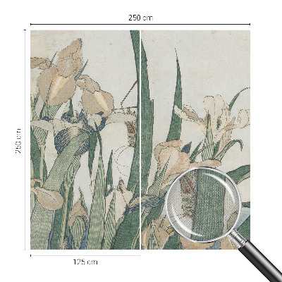 Fototapeta za otroško sobo Nežne perunike