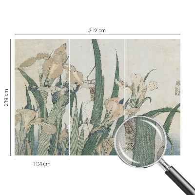 Fototapeta za otroško sobo Nežne perunike