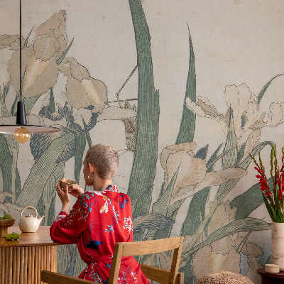 Fototapeta za otroško sobo Nežne perunike