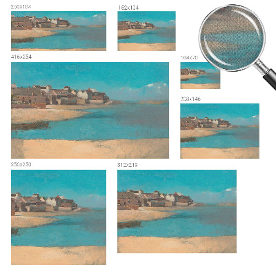 Otroška fototapeta Mirna vas