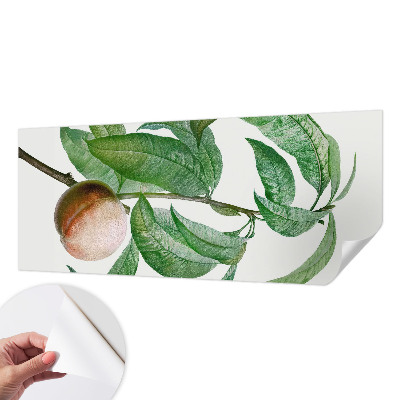 3D fototapeta z motivom zrele breskve