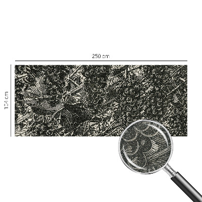 Samolepilna fototapeta z motivom grozdnega odtisa