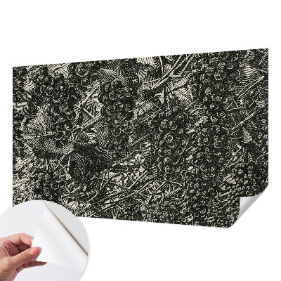 Samolepilna fototapeta z motivom grozdnega odtisa
