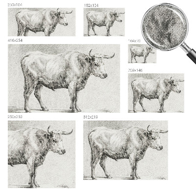 Samolepilna fototapeta za spalnico Bikov svinčnik