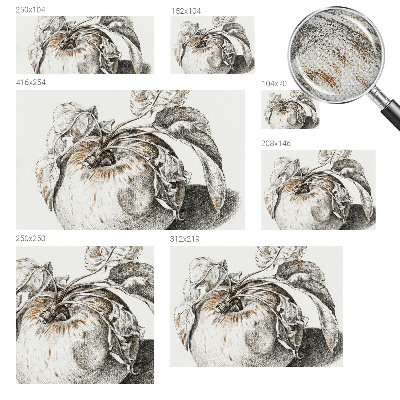 3D fototapeta Jabolčni listi