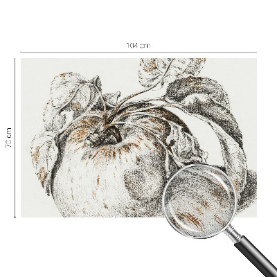 3D fototapeta Jabolčni listi