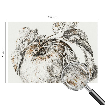 3D fototapeta Jabolčni listi