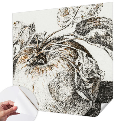 3D fototapeta Jabolčni listi