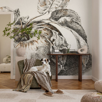 3D fototapeta Jabolčni listi