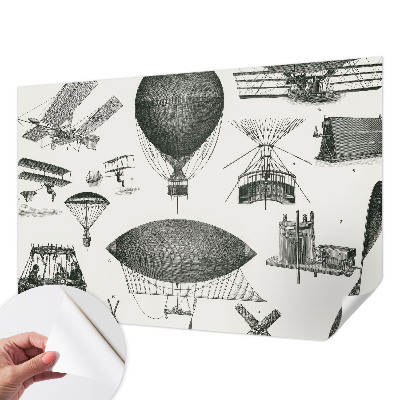 Samolepilna fototapeta za dnevno sobo Zgodovina letalstva